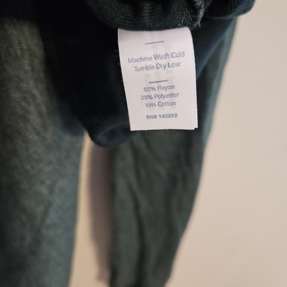 Marine Layer Shirt Green Henley Soft Neutral Comfy Casual Classic Buttons - Picture 8 of 10